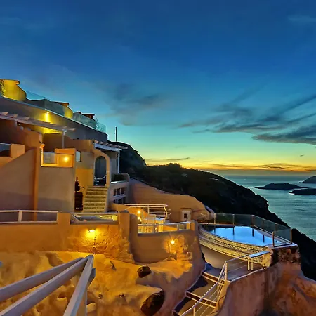 Hotel Of The Gods Cave Megalochori (Santorini)