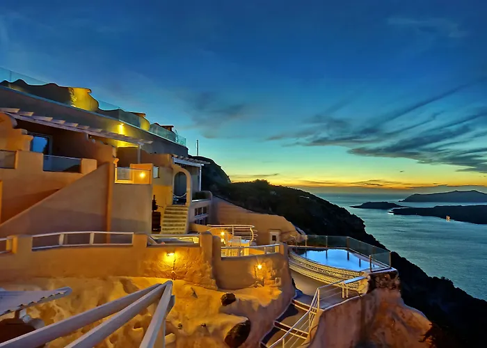 Hotel Of The Gods Cave Megalochori (Santorini)